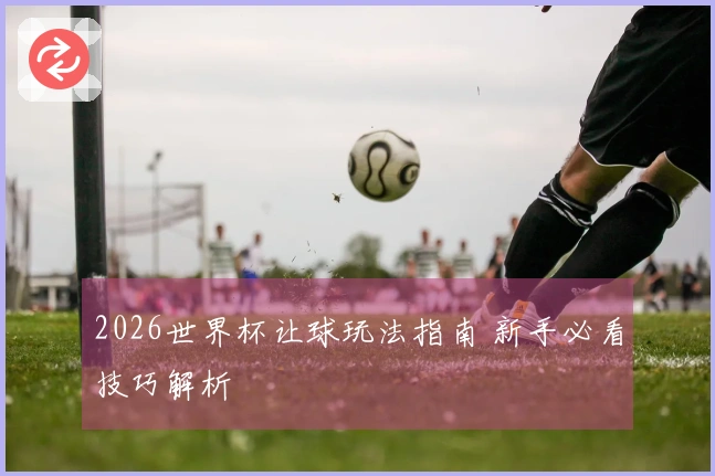 2026世界杯让球玩法指南 新手必看技巧解析