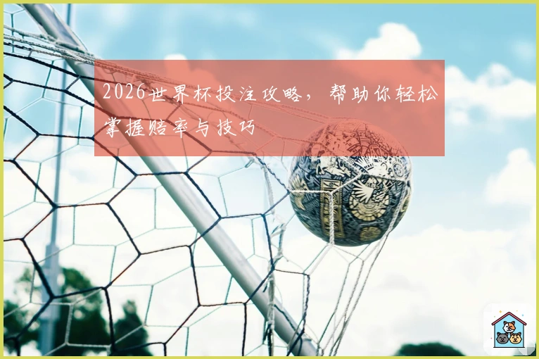 2026世界杯投注攻略，帮助你轻松掌握赔率与技巧