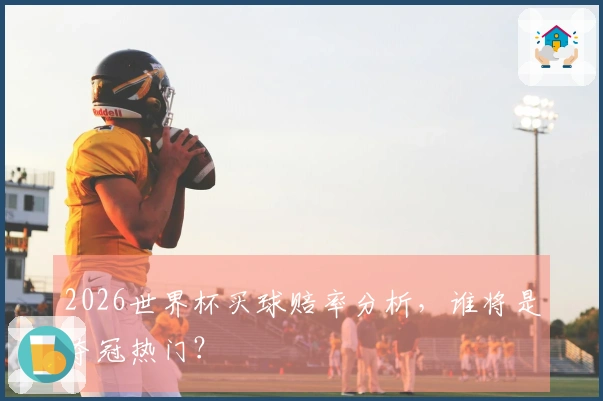 2026世界杯买球赔率分析，谁将是夺冠热门？